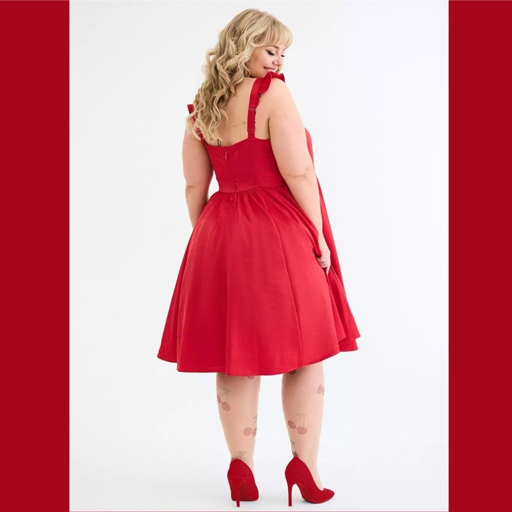 Torrid - Retro Chic Cherry Rhinestone Tights - Picture 10 of 12